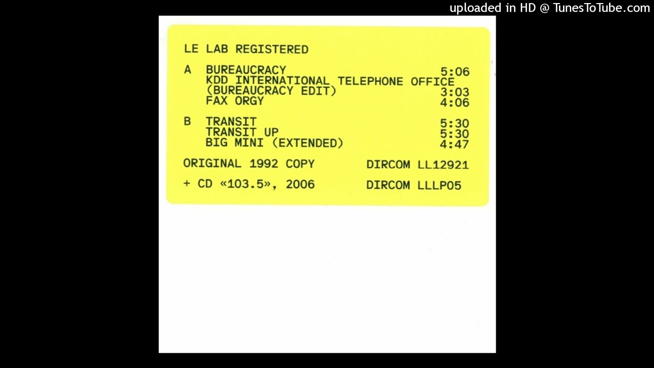 Le Lab Registered - Transit Up