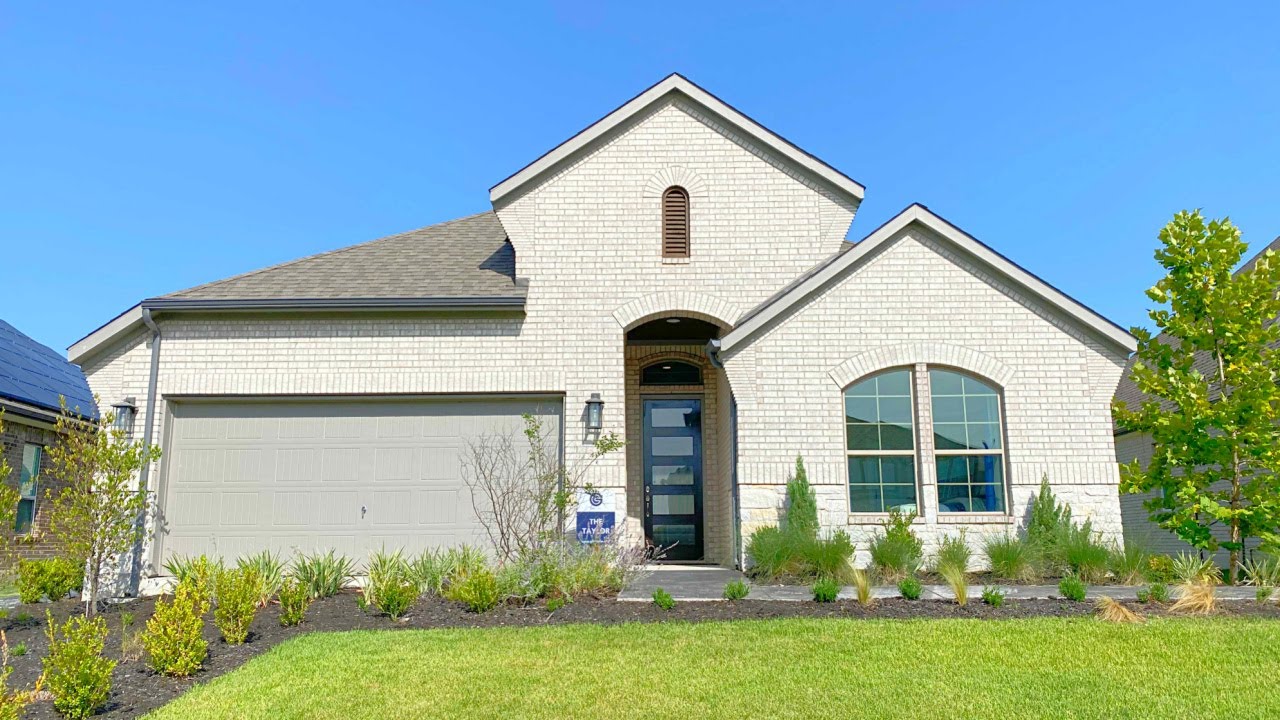 2200+ sq ft Taylor Plan by GFO homes around Austin, TX | Deerbrooke | Blackhawk | Orchard Ridge