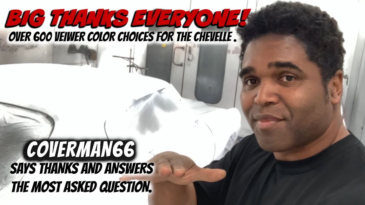 Coverman66 Says Thanks for all the Love, Support and Colors!!!