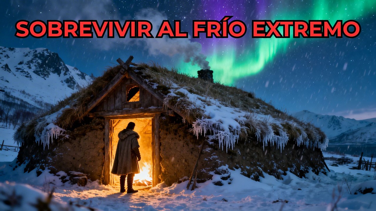 1050: Casas de turfa y noches heladas – La vida de los noruegos medievales (reconstrucción con IA)