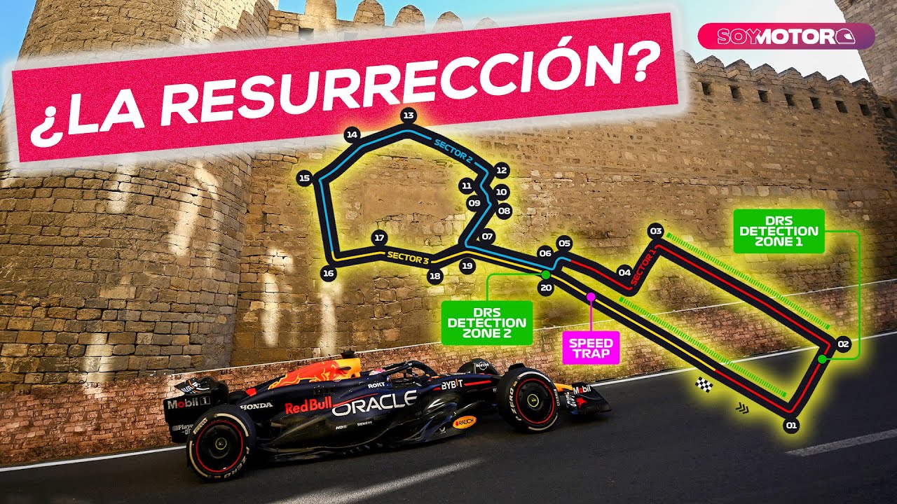 GUÍA COMPLETA: qué esperar del GP de AZERBAIYÁN F1 2025 | SoyMotor.com