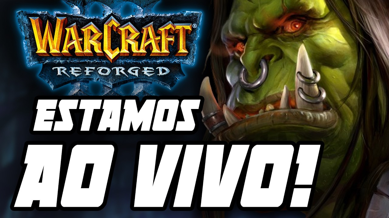 WARCRAFT 3 REFORGED: RANKED, CAMPEONATO E CUSTOM GAMES! WC3 gameplay em português PT-BR