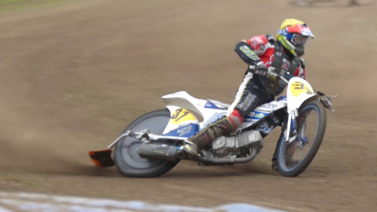 WK Longtrack Final 4  Eenrum 19 aug 2018  Heat 4  1e chris harris  2e james shanes  3e josef franc