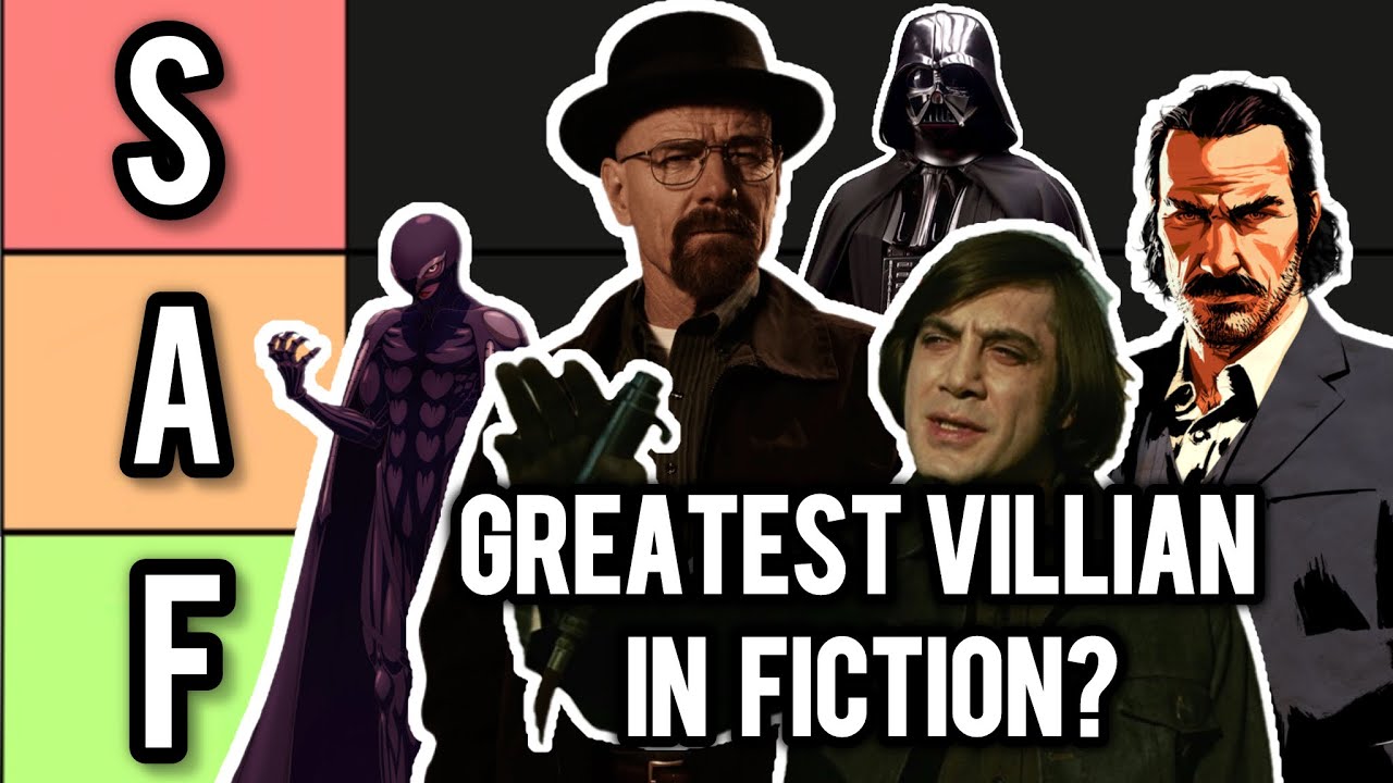 The Ultimate VILLAIN Tier List