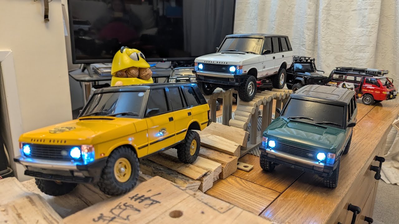 LDRC Range Rover..  Stock Vs Upgraded Vs Brushless Pro Edition !!     Comparison !!