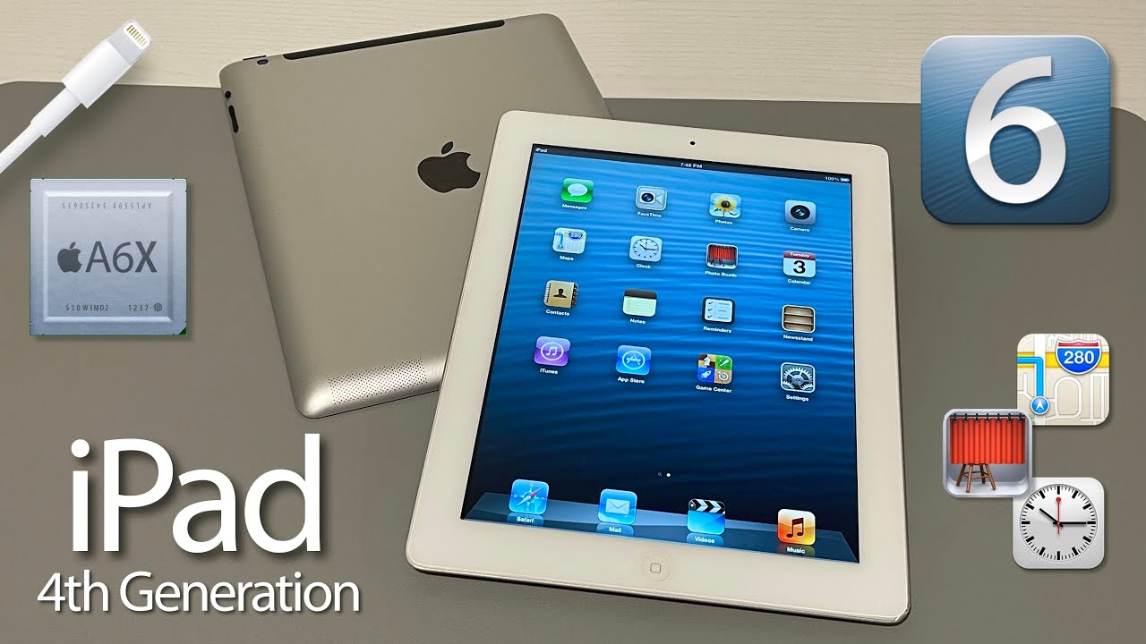 Распаковываем iPad 4-го поколения, который не обновлялся с 2012 года!