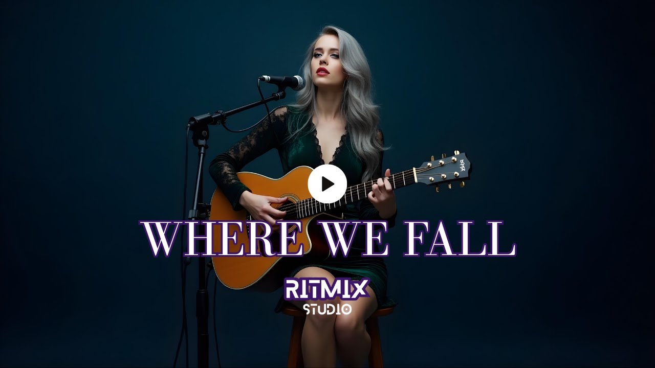 Where We Fall &ndash; Emotional acoustic song About Vulnerability & Love (Official Lyric Video)
