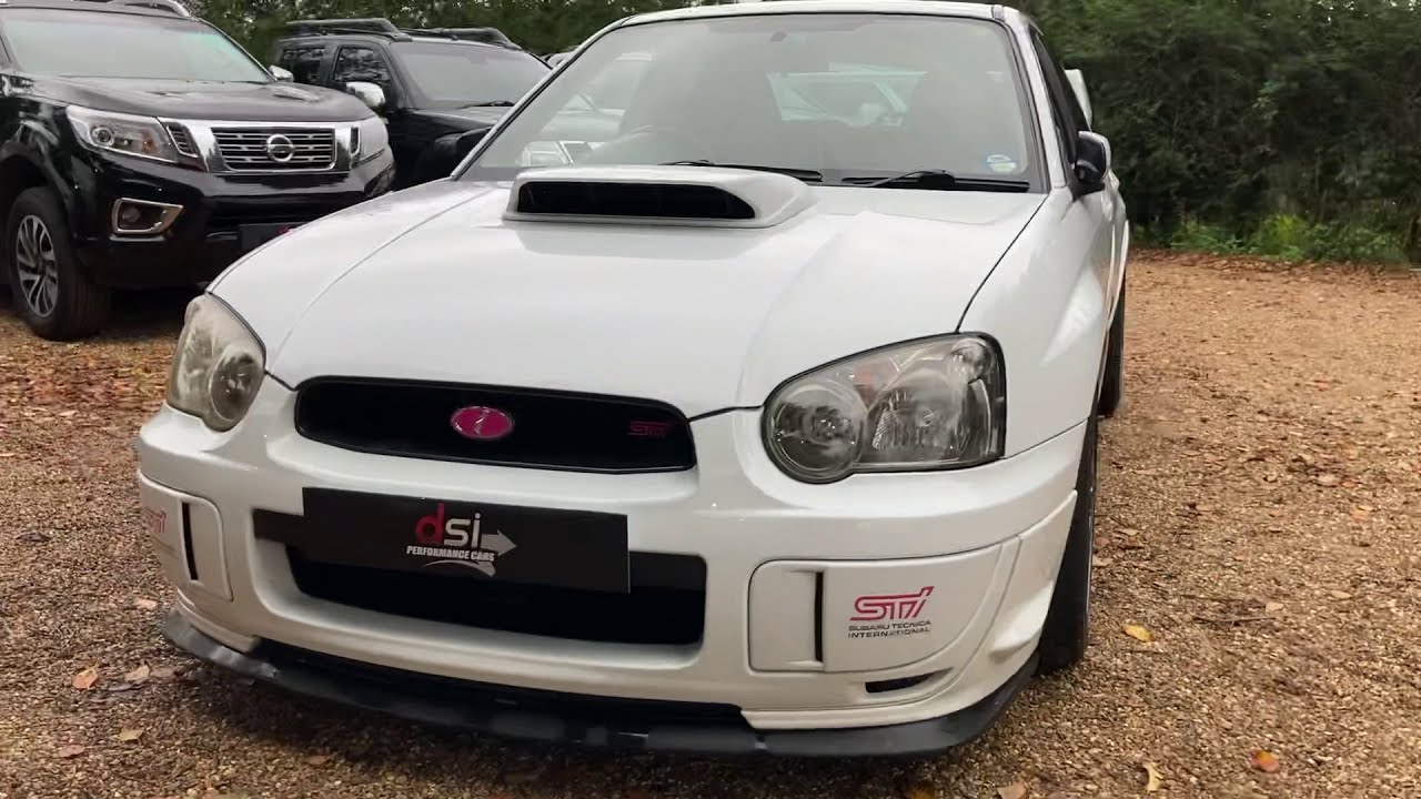 SUBARU Impreza STI JDM IMPORT * Walk around + EXHAUST SOUND