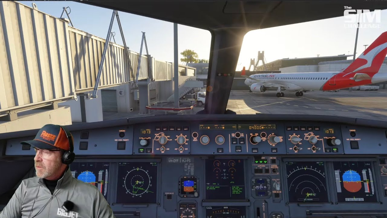 SIM CHALLENGE: SYD to CBR FSLabs A321neo
