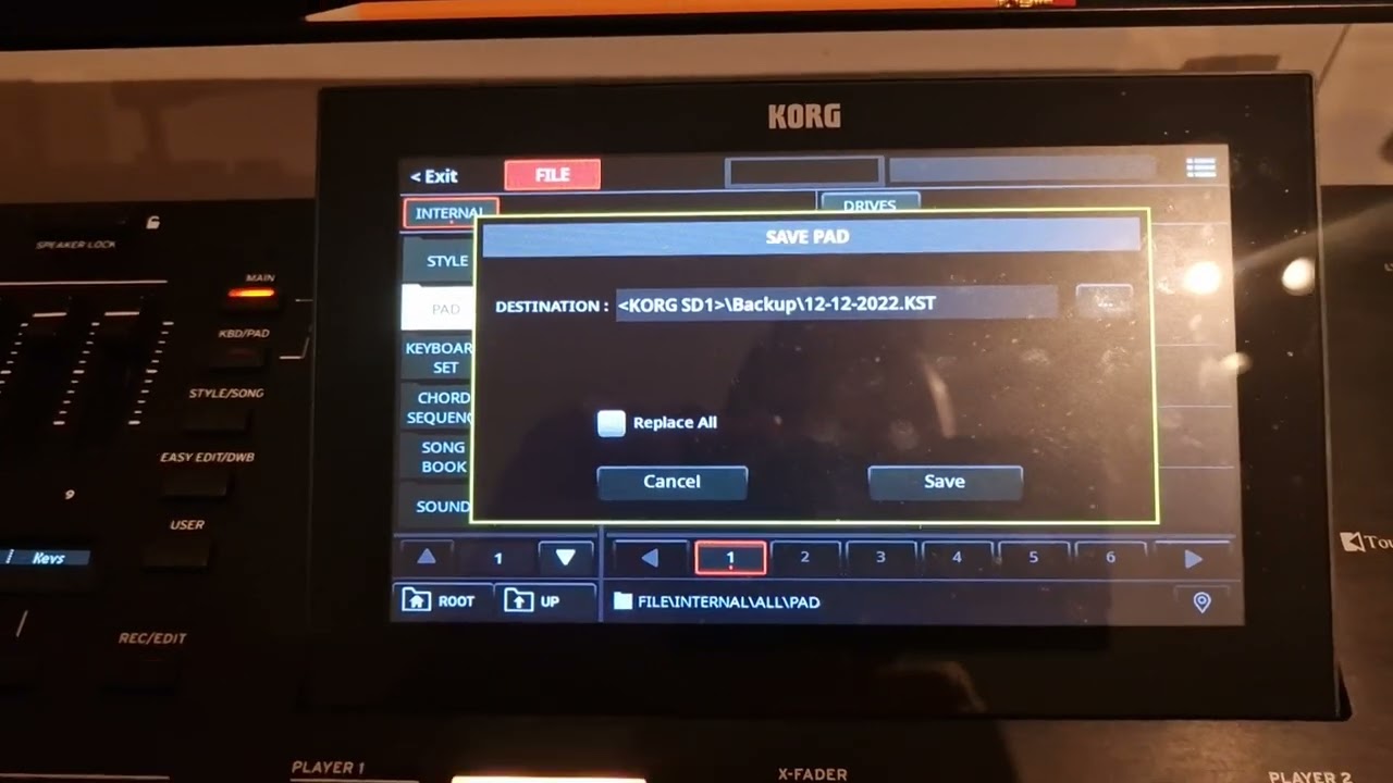 Korg Pa5x...