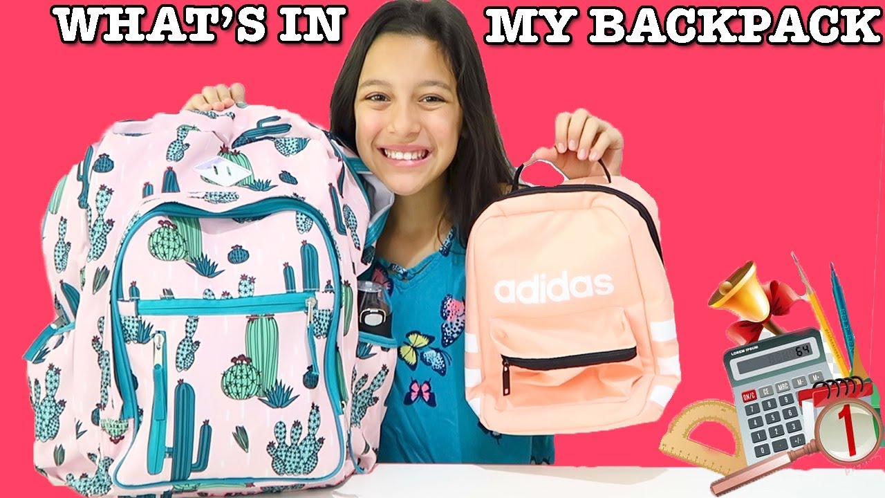 WHAT'S IN MY BACKPACK! ELEMENTARY SCHOOL