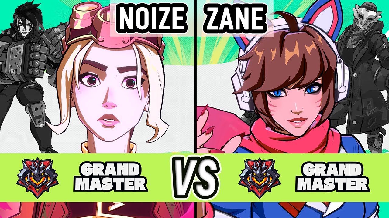 2XKO ▰ Noize (Caitlyn / Vi) vs Zane (Ahri / Ekko) ▰ High Level Gameplay
