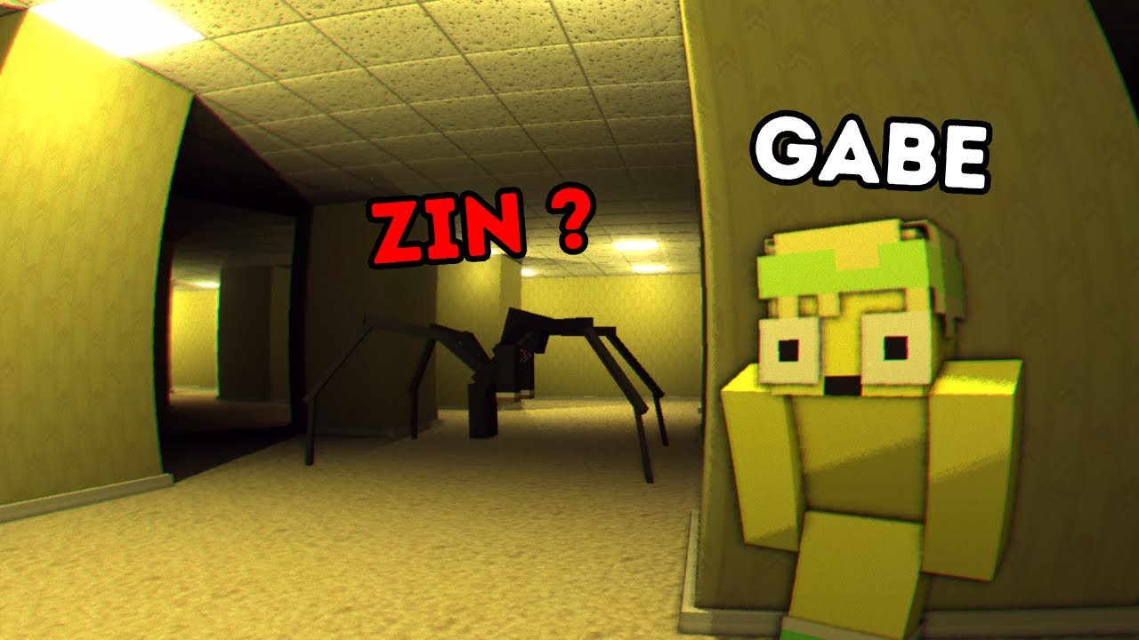 Jogar BACKROOMS no Minecraft Não Foi Uma Boa Ideia...