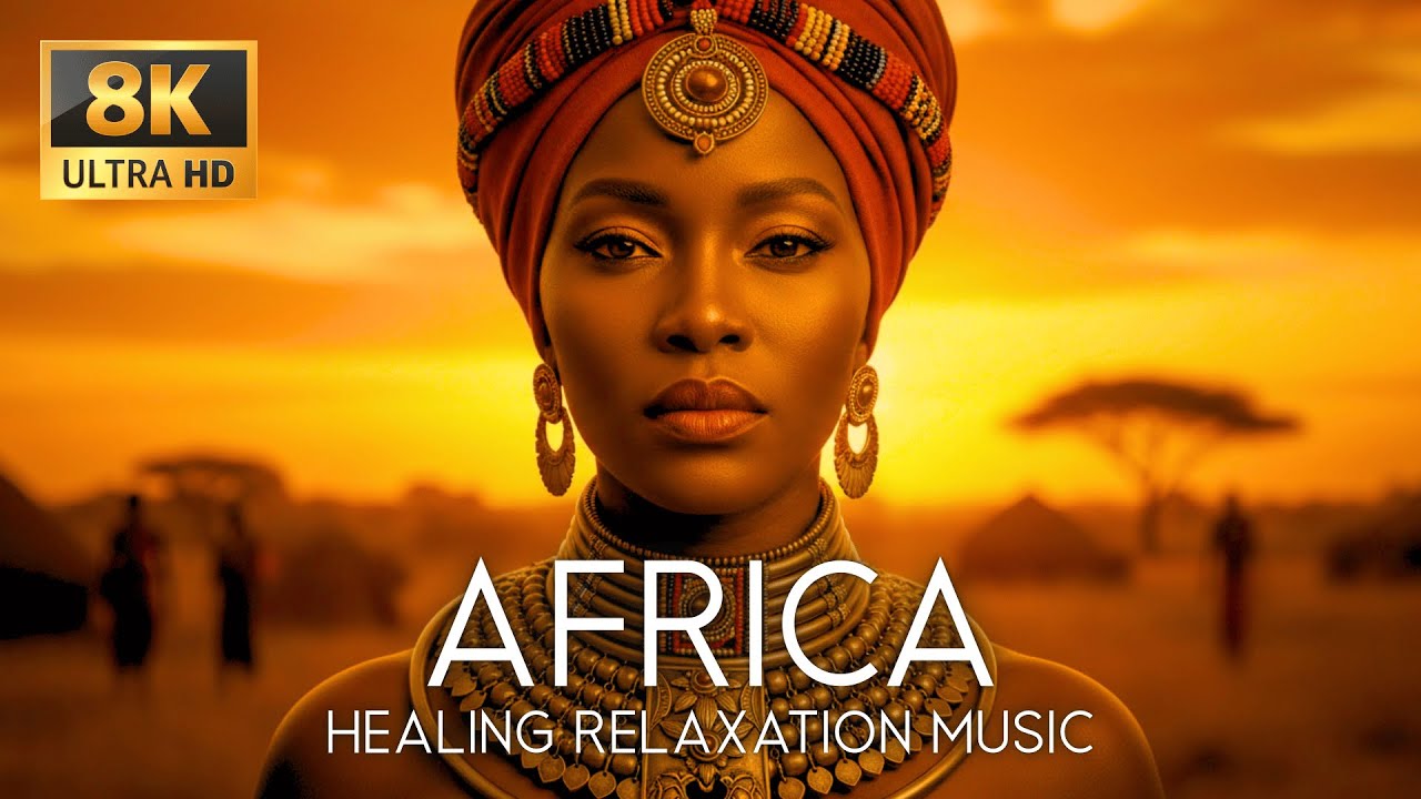 12 Hours of Soothing Zulu Vocals & Tribal Rhythms for Deep Relaxation & Sleep, Sacred Healing
