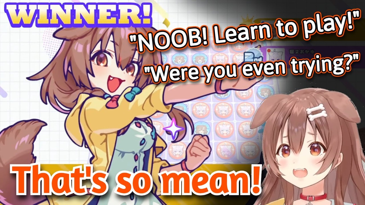 Even Korone Was Stunned By How Savage Korone Is in the New Hololive Fan Game [HoloReversi]