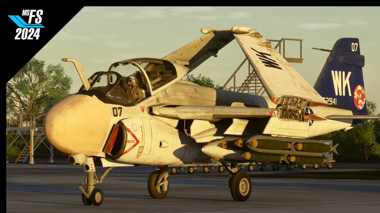 MSFS2024 | Grumman A-6 Intruder | Pacific Forward Area | FSRealistic | Max Settings Ultra 