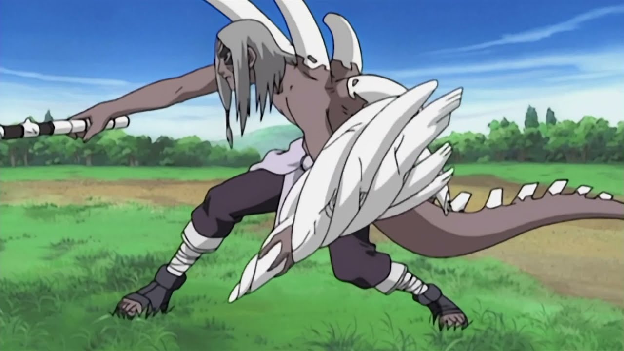 Turned to weapons: Kimimaro