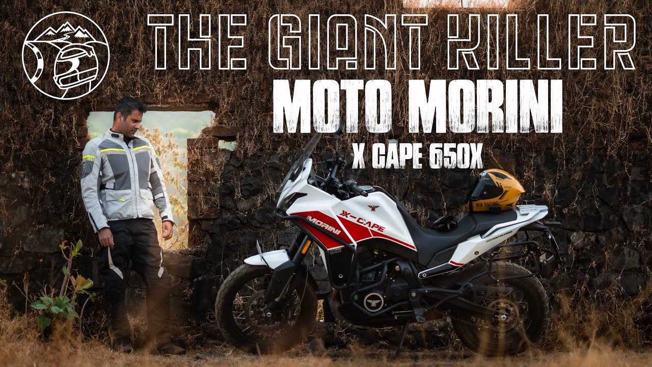 Обзор Moto Morini X-Cape 650X | Убийца гигантов | Официальный представитель Сагара Шелдекара | 4K
