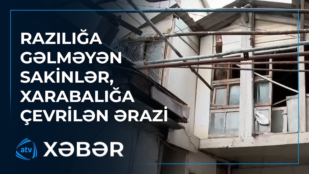Tikinti şirkətinin yarımçıq apardığı söküntü prosesi narazılıq yaradıb