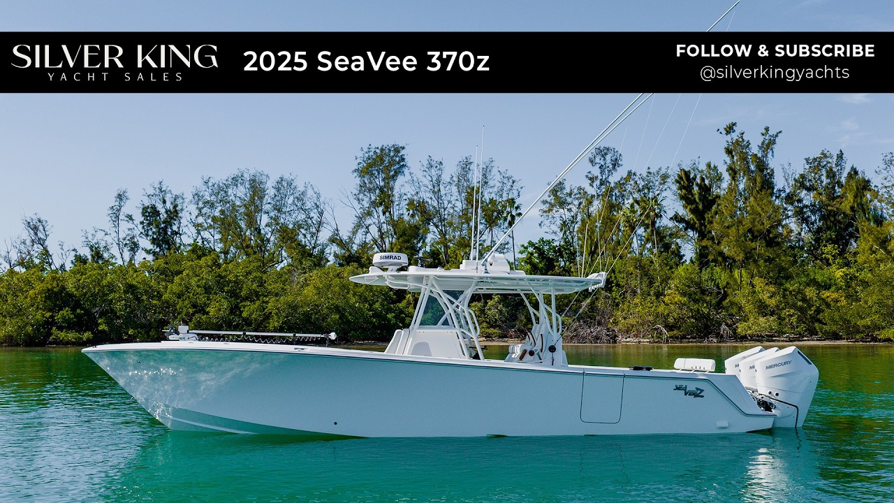 2025 SeaVee 370z Tour l 2025 SeaVee 370z For Sale By Silver King Yachts