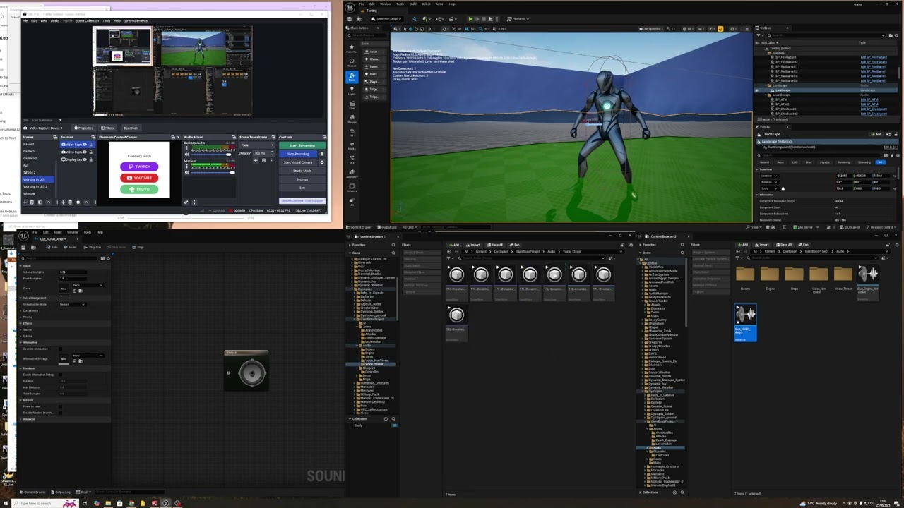 Working with CUE Files in UE5.6 - Combining Samples To Make Game Sounds