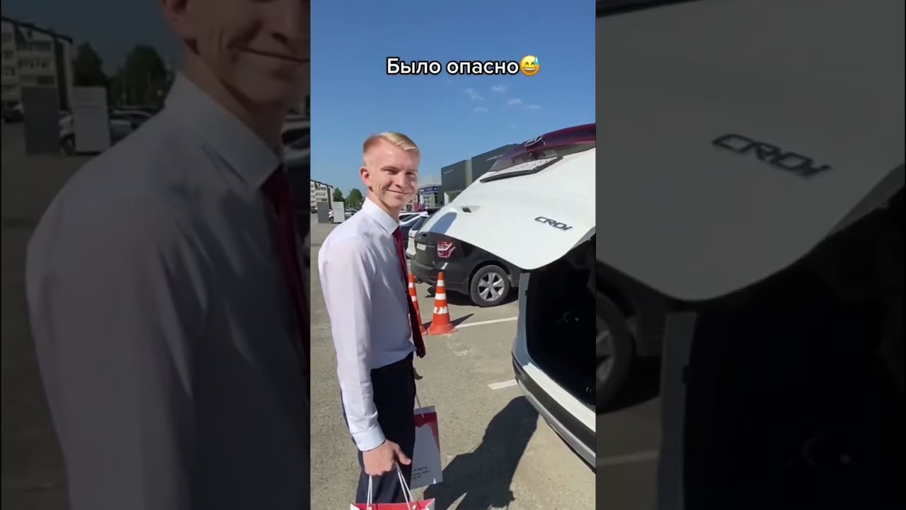 Самая лучшая интеллектуальная система открытия багажника! Как вам такая функция? #киа #карнивал #kia