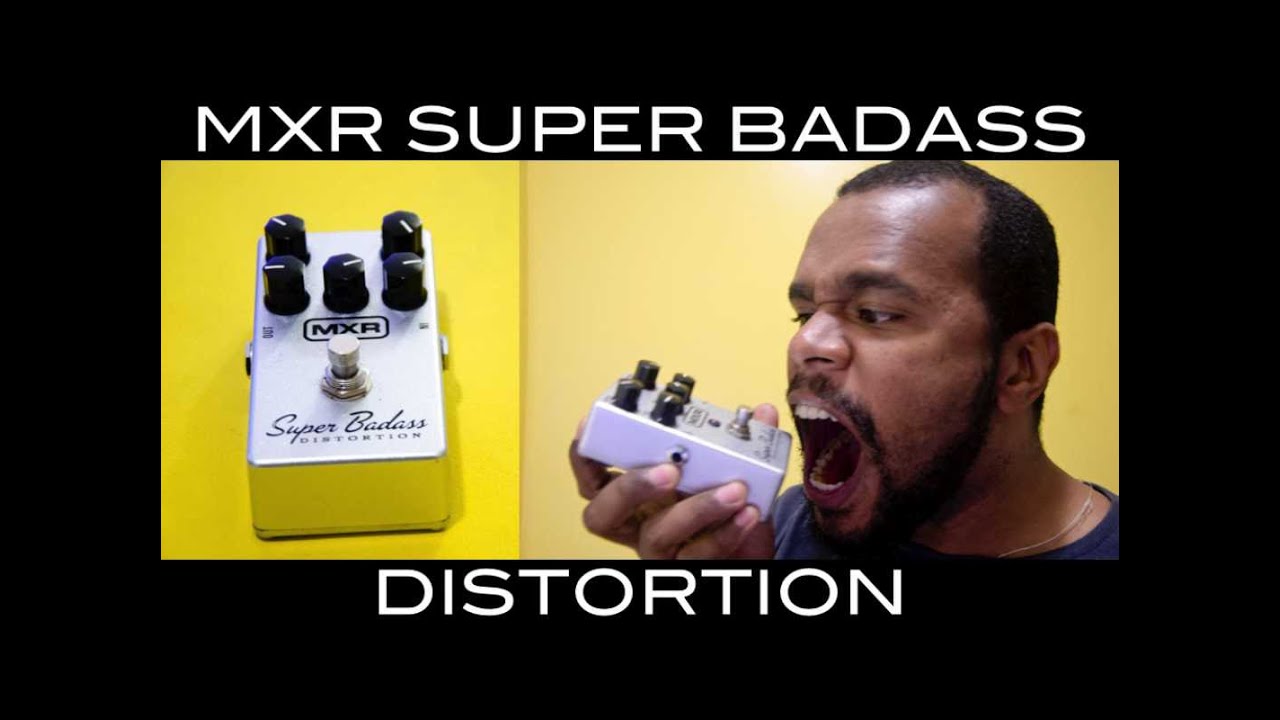 MXR M75 Super Badass Distortion (Metal Demo) - in the Mix & Playthrough