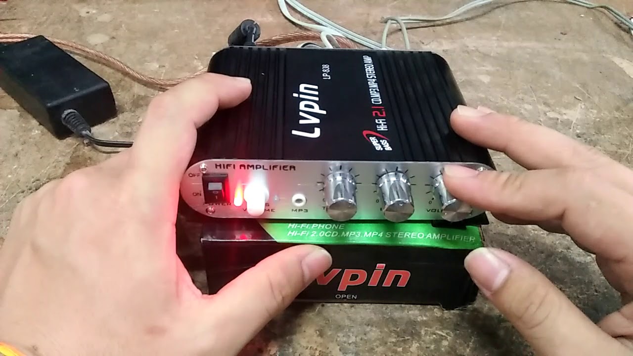 รีวิว แอมป์ 2.1 CH LP-838 แยกซับอิสระ เสียงดี เบสหนัก  การใช้งาน by แอมป์จิ๋ว PT modify & ED DIY