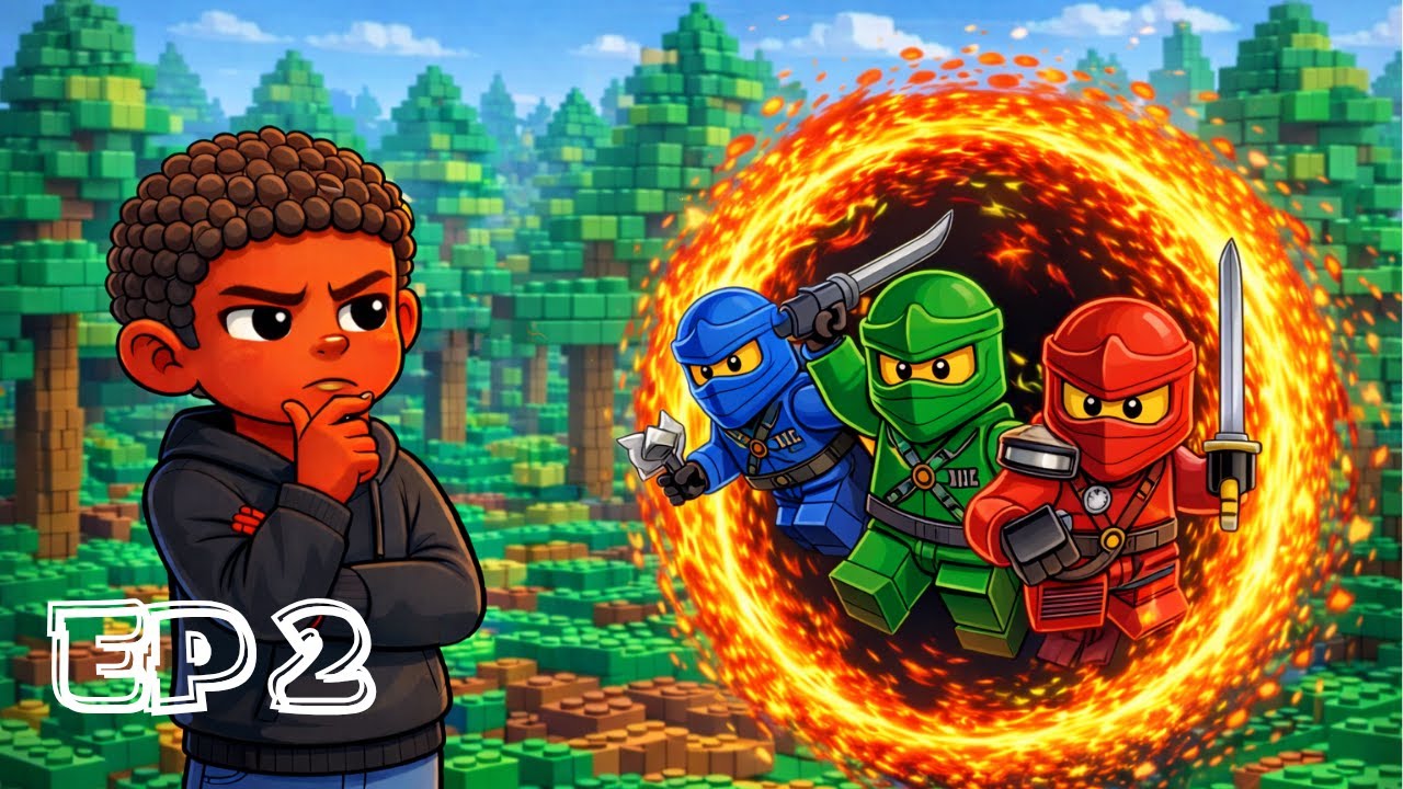 TENDRE QUE FARMEAR MUCHOS PORTALES PARA MEJORAR LA ALDEA🤧 | LEGO FORNITE