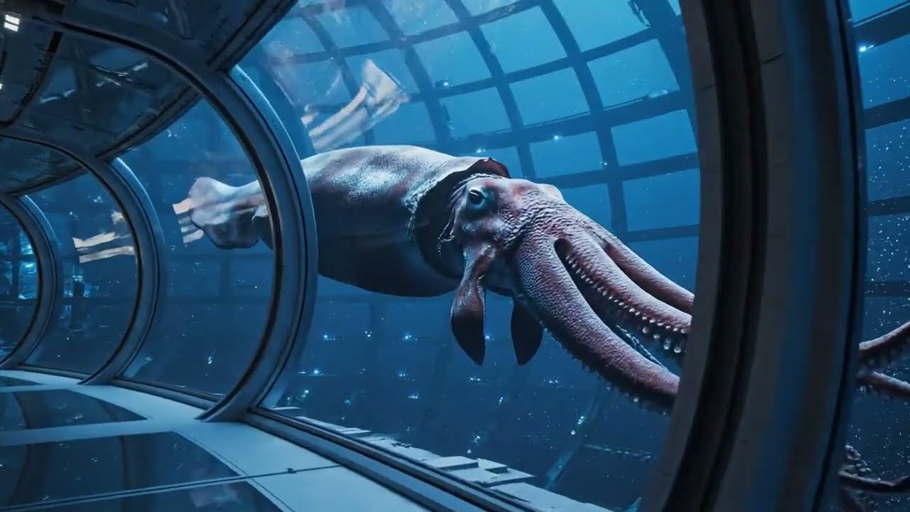 【Undersea Construction Aquarium】The Secret Deep-Sea World No One Knows | AI-Generated Film