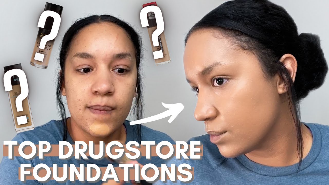 The Best Drugstore Foundations | my top 5 favorite foundations from the drugstore that you need