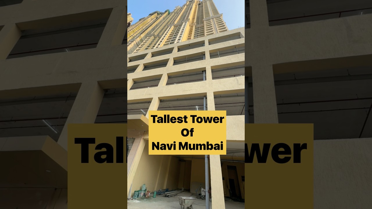1/2/3 BHK in Tallest Tower of Navi Mumbai ☎️9619227846  (#khargharproperties #nobrokerage )
