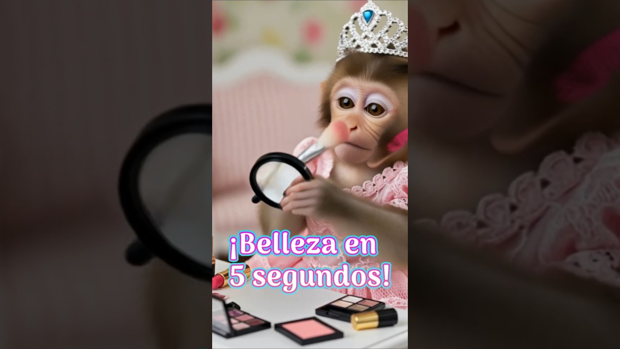 &iexcl;La monita m&aacute;s coqueta del mundo! 👑💄