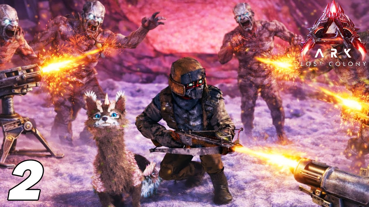 Je commence les d&eacute;fenses de raid des revenants ! Ark Lost Colony 2