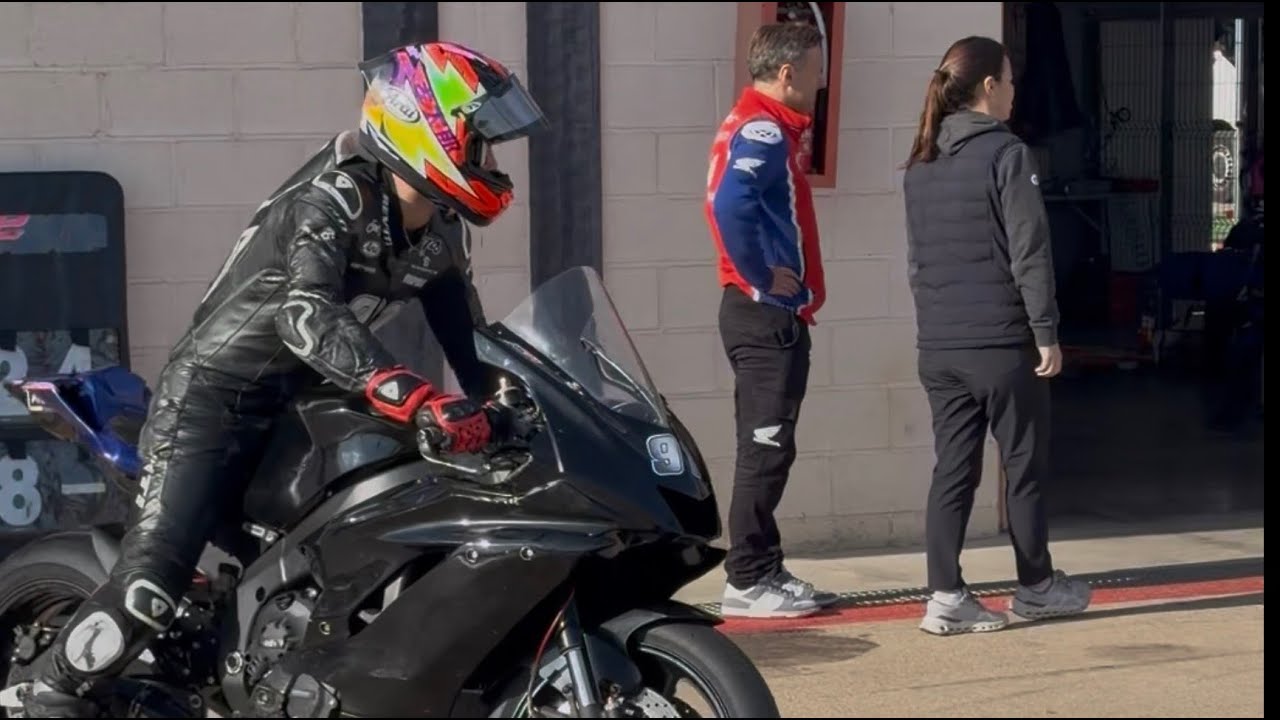 Onboard🎥 of Some Laps at Circuito de Cartagena with YZF-R6