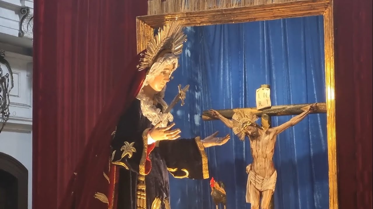 Salida Virgen de Dolores de San Francisco al encuentro de Jesús de la Justicia | Miércoles de Ceniza