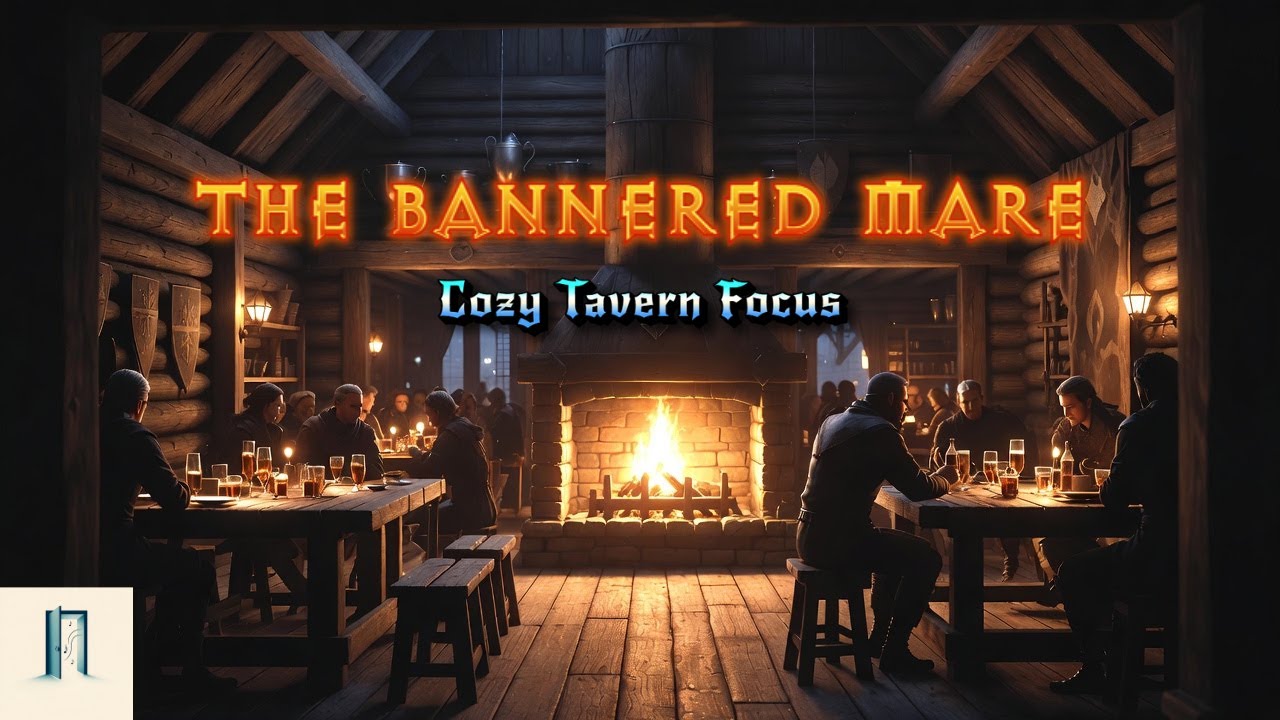 skyrim tavern ambience // bannered mare for cozy focus