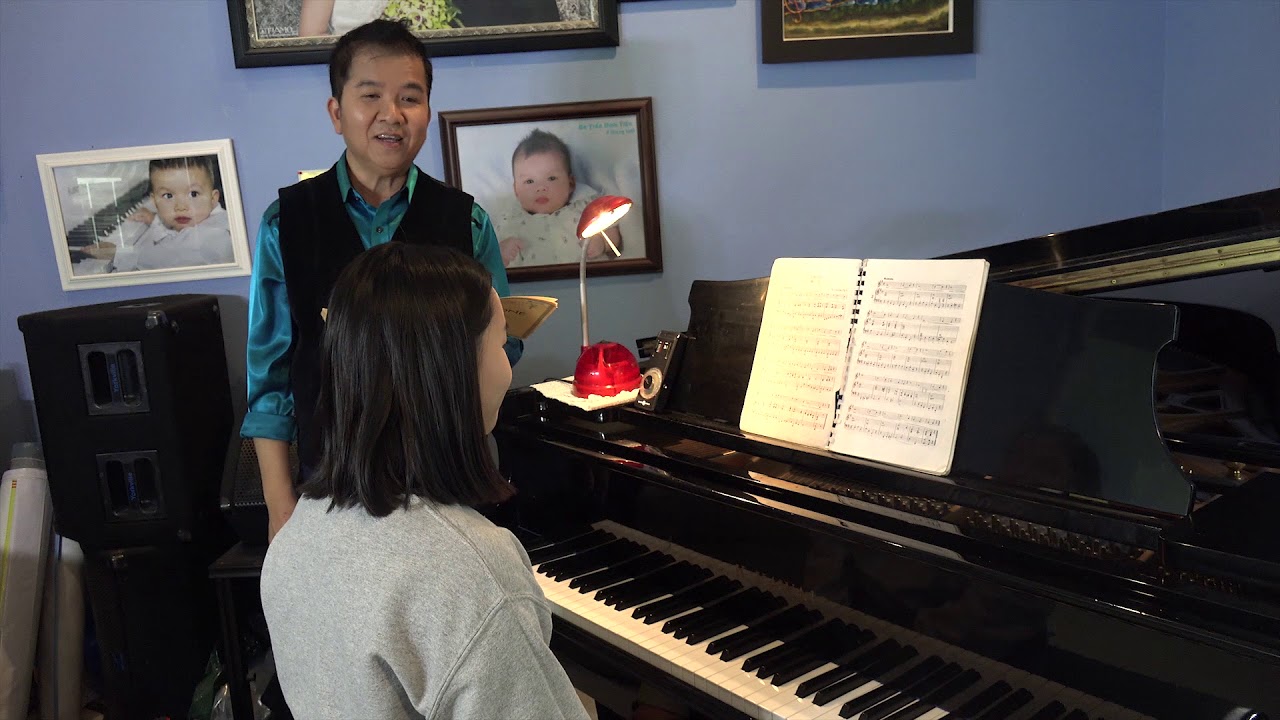 Concone Lesson No. 1  for Medium Voice _ Trần Đình