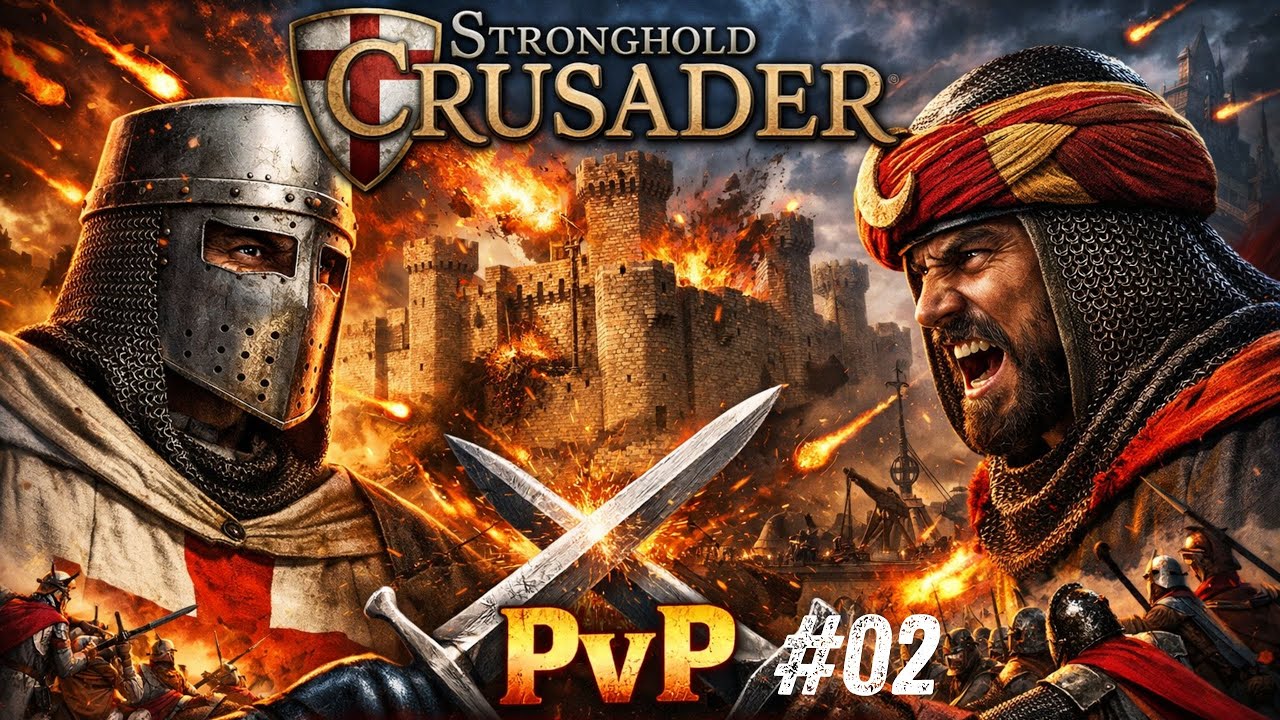 PvP Multiplayer I #02 I Stronghold Crusader - Definitive Edition