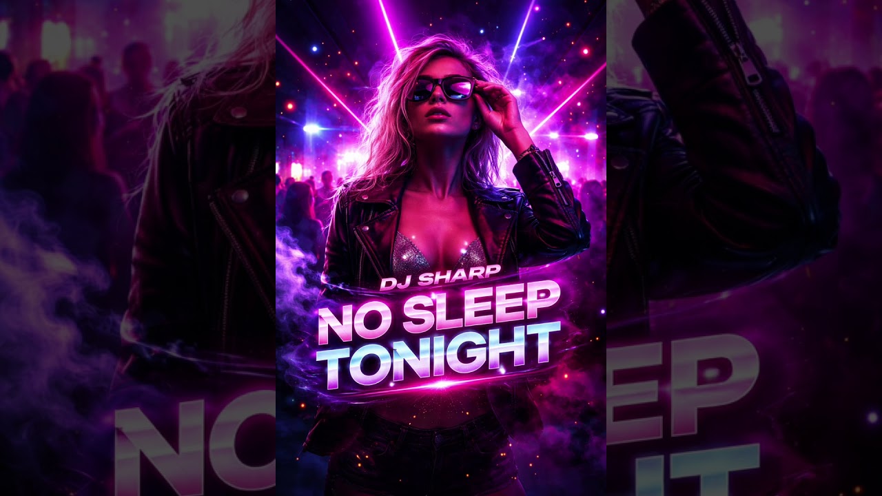 No Sleep Tonight (Club Dub) DJ Sharp #remix #club #edm #music #techno 