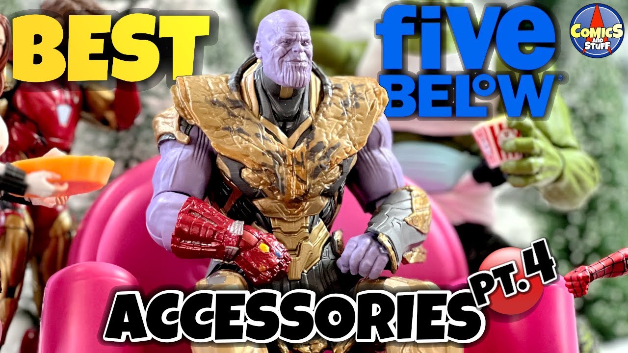 BEST 5BELOW 1:12 SCALE ACCESSORIES PART 4 CHEAP ACCESSORIES and DIORAMAS FOR YOUR ACTION FIGURES