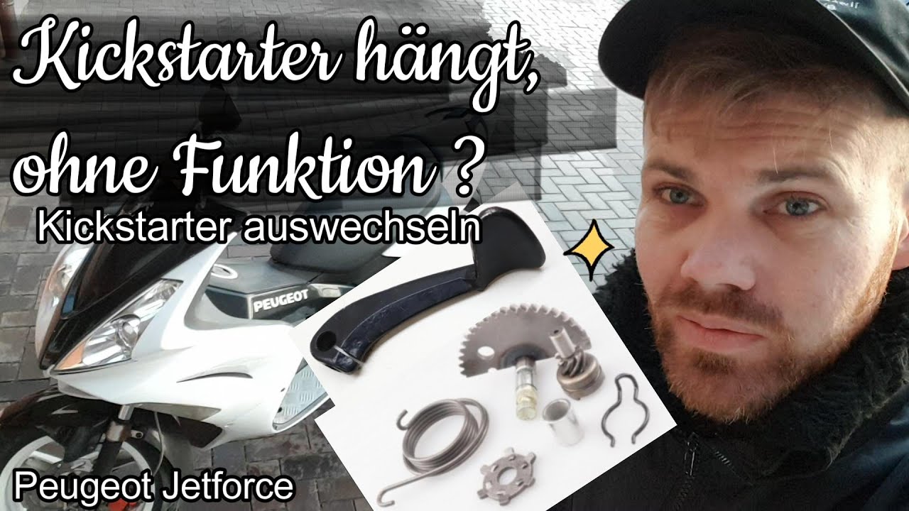 Kickstarter hängt ? ohne Funktion ? Kickstarter Set auswechseln (Kickstarter  Replace)