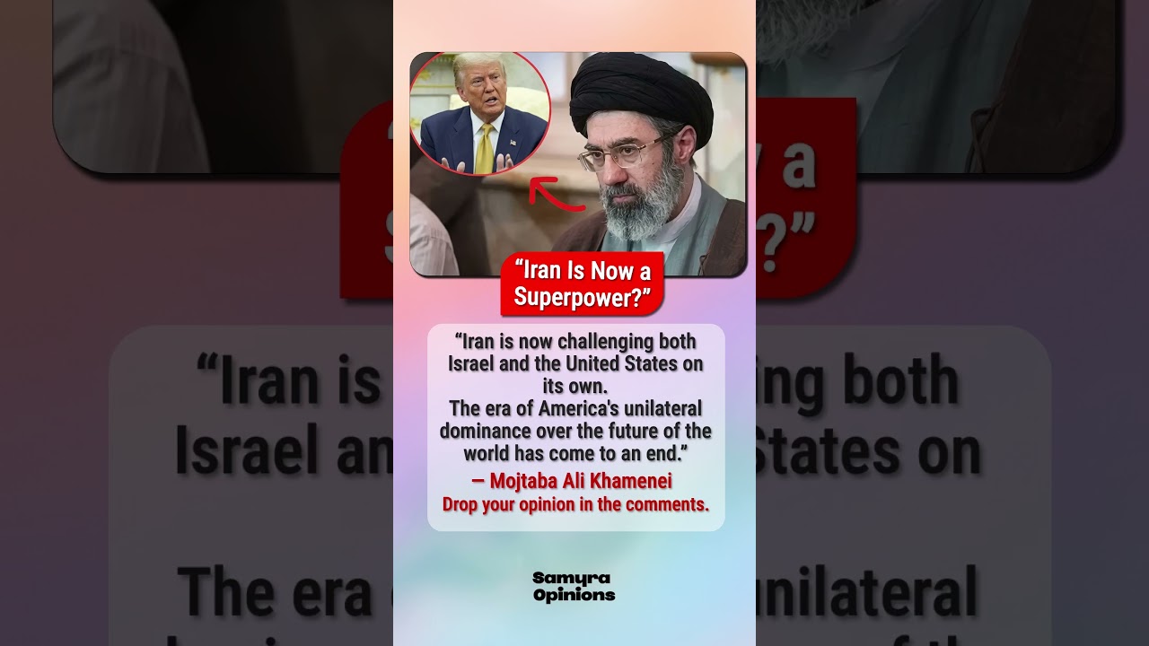 The End of U.S. Unipolar Power? Iran&rsquo;s Big Claim  #trendingnow