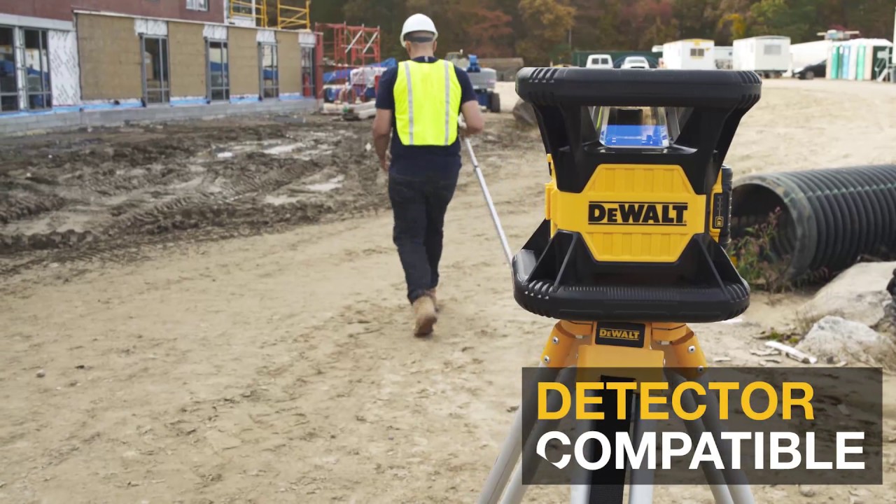 DeWALT Laser rotatif 20VMax -  DeWALT 20V Rotary Laser Family