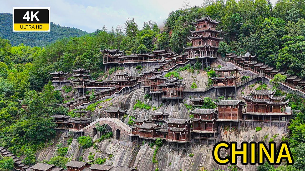 中国最像仙侠世界的小镇！CHINA 4K