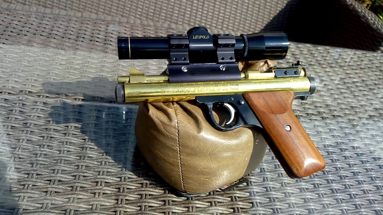 Sheridan E9A .20 with Leupold M8 EER Scope