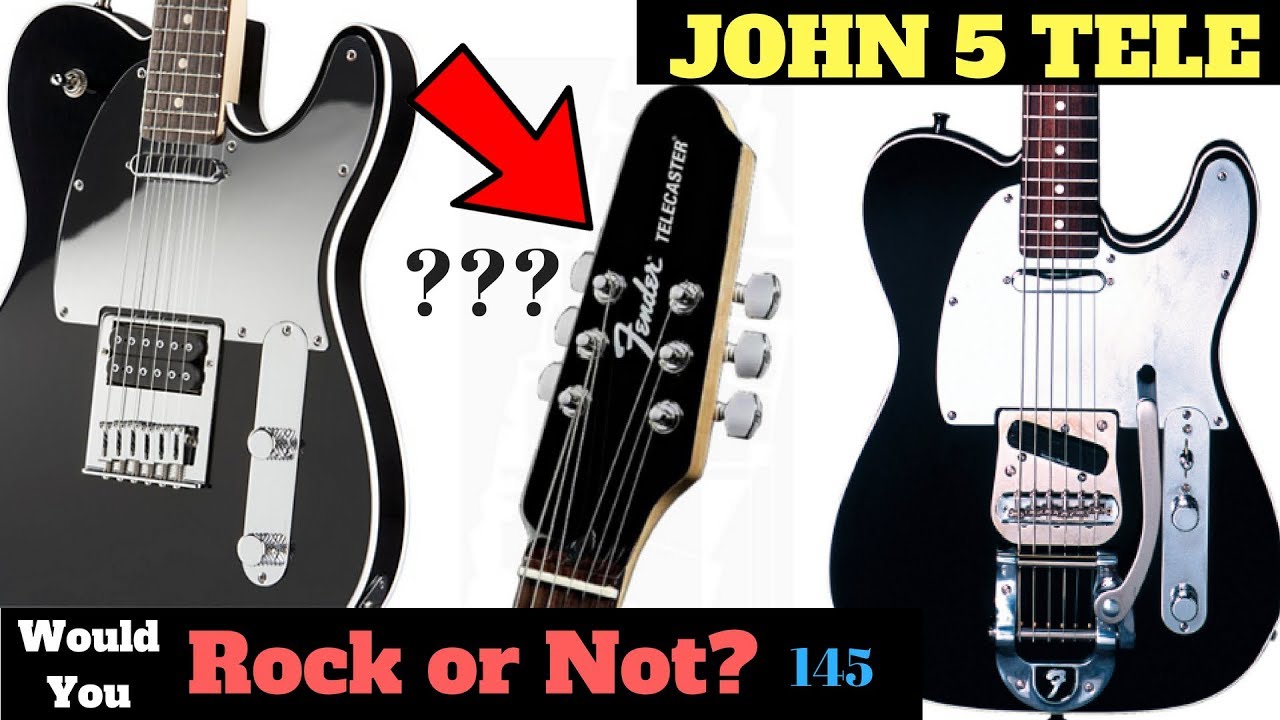 What's Up with that Headstock? | John 5 Signature Telecaster with Bigsby | WYRON 145