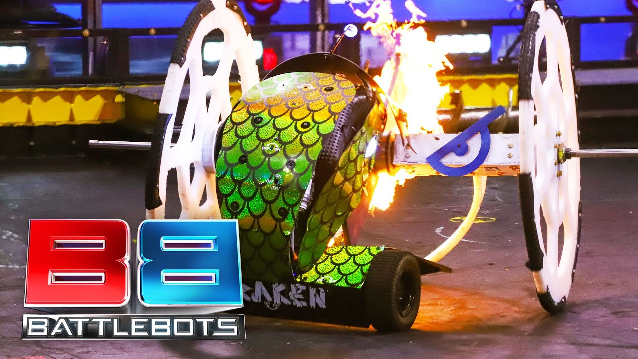 HUGE GIVES KRAKEN A FACELIFT | Huge vs Kraken | BattleBots