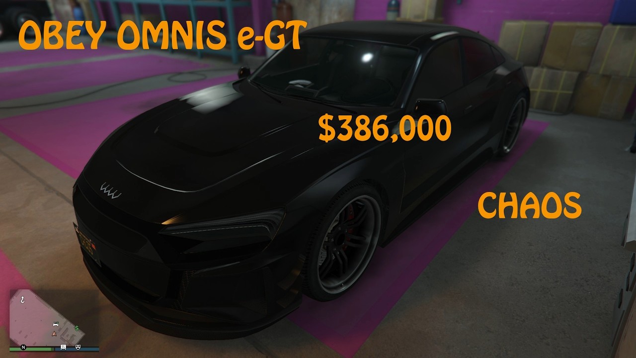 GTA V Salvage Yard, Export Vehicle, Selling the Obey Omnis e-GT