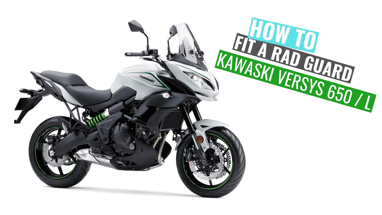 Kawasaki Versys 650 ABS / L 2015  - 2022 Rad Guard fitting instructions